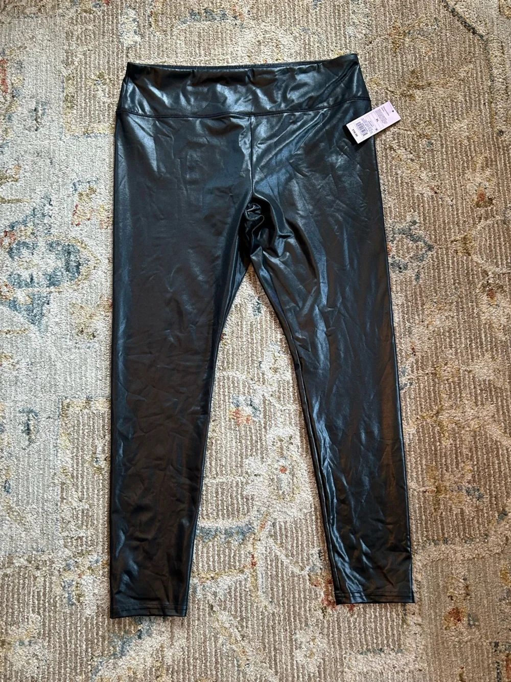 wild fable Black Faux Leather Leggings